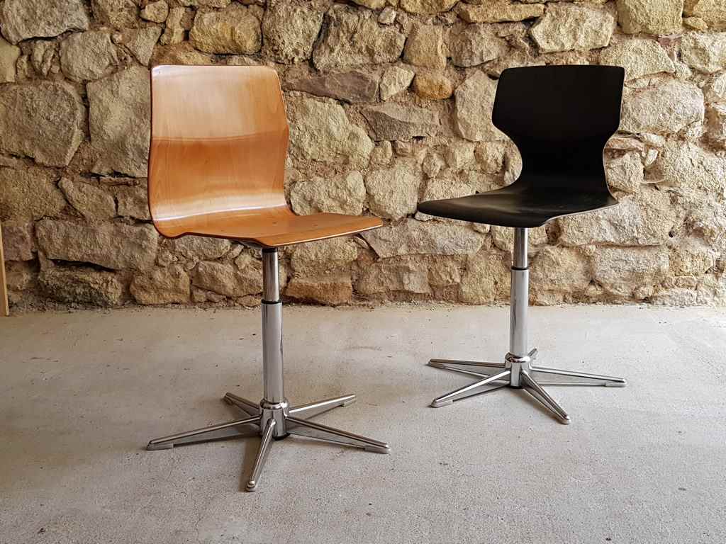 Vintage Bürostühle drehbar | (1 v Ikonen Design 50)